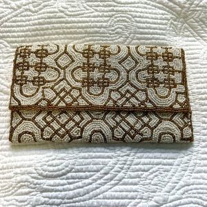 Forever 21 beaded clutch